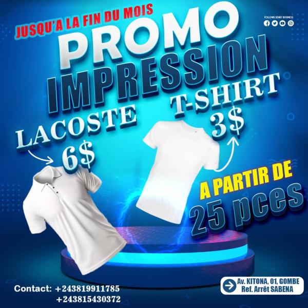 promotion tshirt